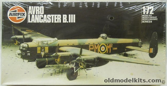 Airfix 1/72 Avro Lancaster B.III Able-Mable or Mike-Squared, 9 08002 plastic model kit